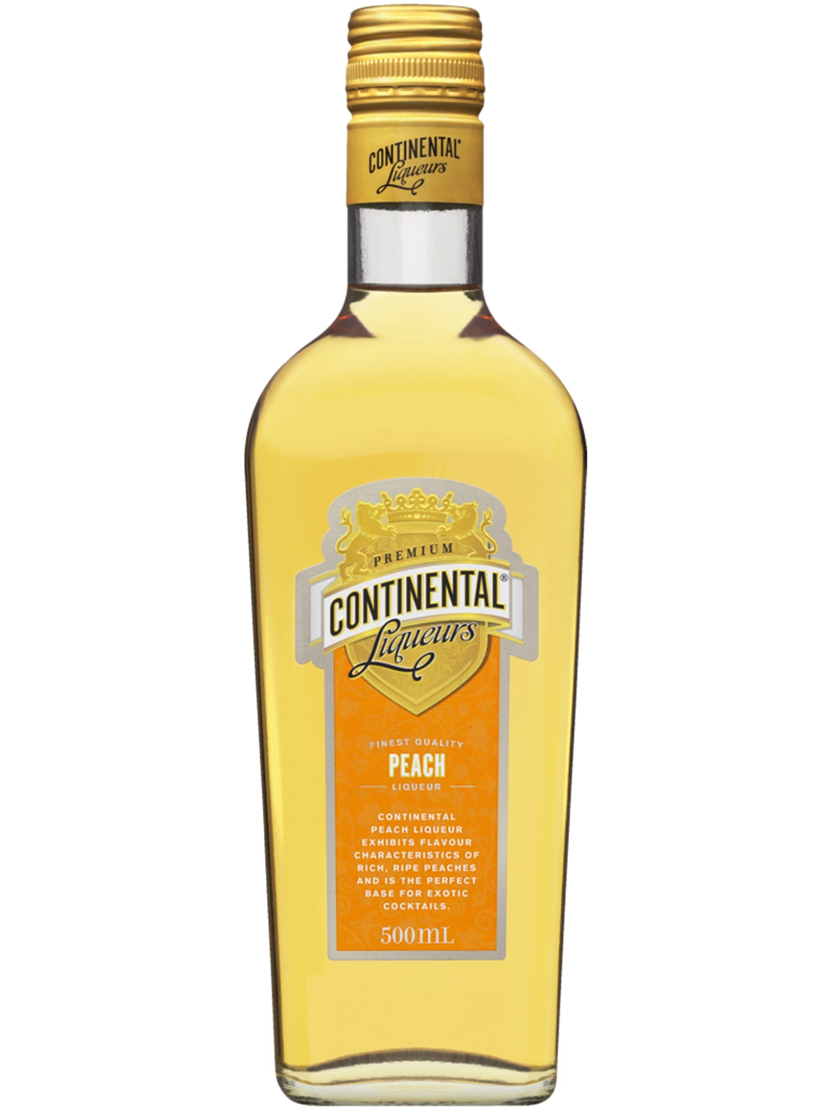 Continental Peach Liqueur 500ml